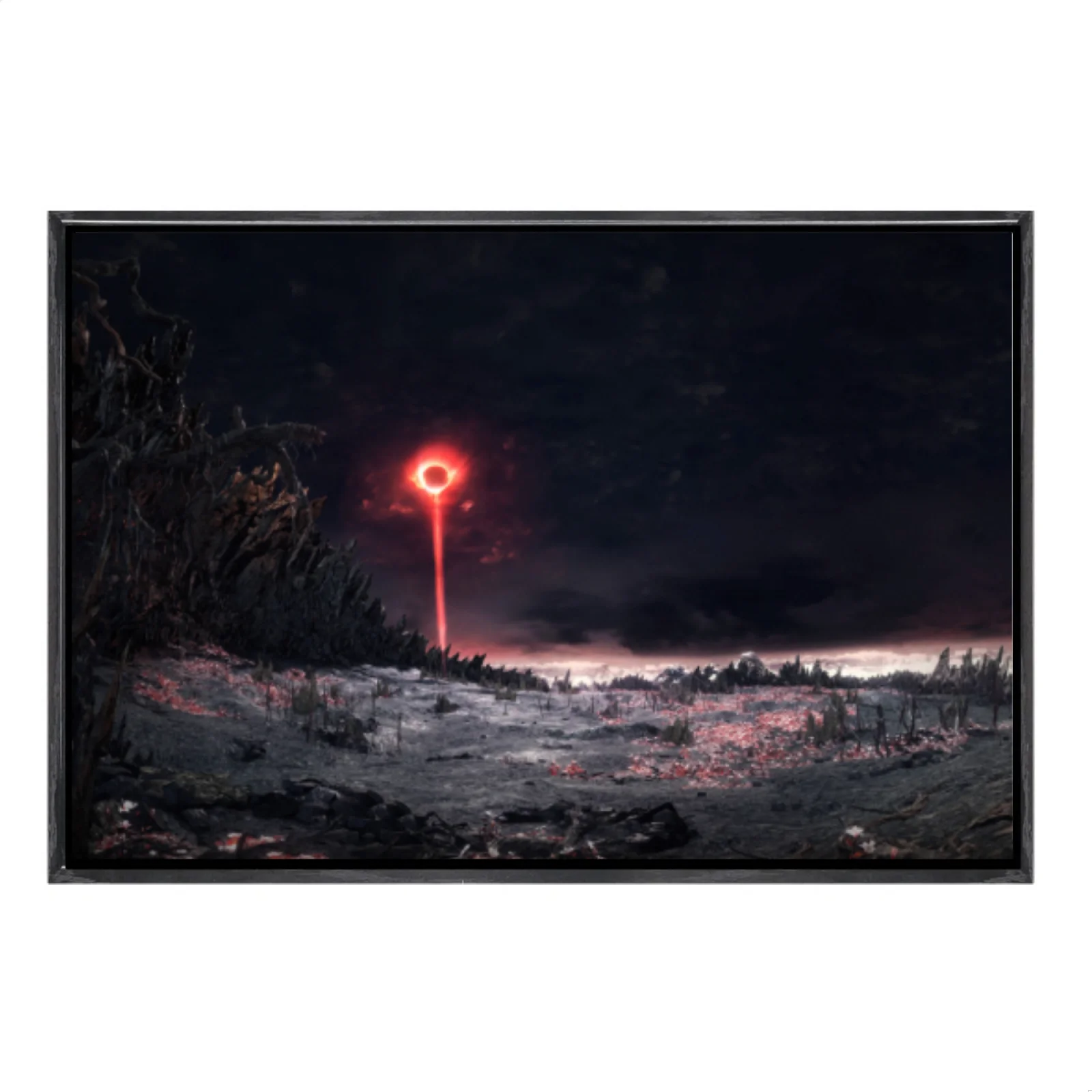 

Japanese Manga Multi-Size Canvas Poster Double Framed Wall Art,Dark Souls Home Decor for Living Room Bedroom