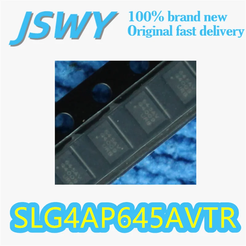 

(5/50 pieces) SLG4AP645AVTR Genuine OEM Silk-Printed 645AV SLG4AP645 QFN-20 Package Programmable Mixed-Signal Chip In Stock