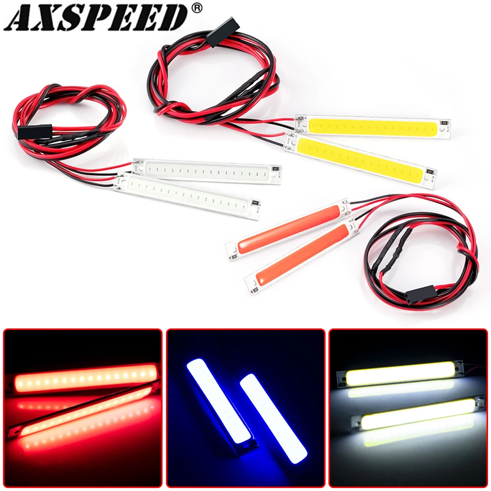 AXSPEED Chassis-Licht LED-Nachtstrahler für 1/10 RC-Truck Drifting Flachwagen Upgrade-Teile
