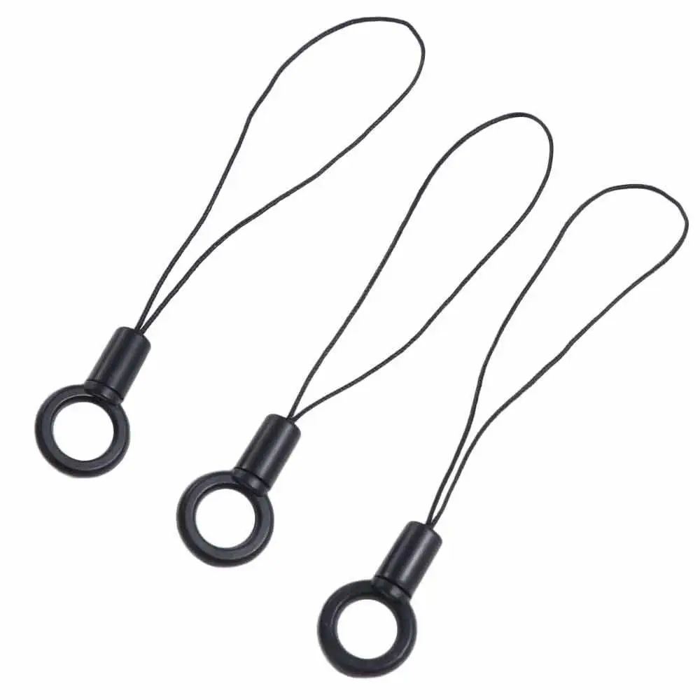 

Losing Rope ID Cards Keyring Car Keychain Badge Lanyard Mobile Phone Straps Phone Lanyard Key Chain Holder Phone Black Rope
