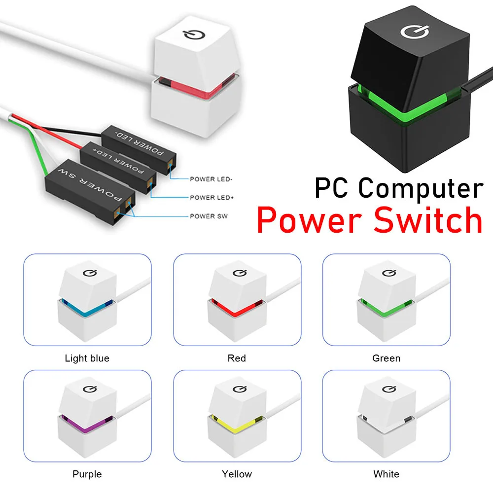 Why the 2M/4M Colorful Portable PC Motherboard Power On Off Switch Button Extension Cable Is a Game-Changer for Home Office Setups