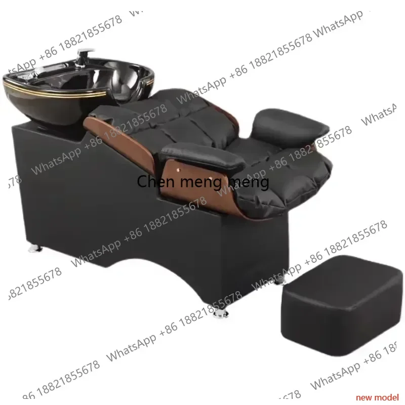 

Модный трендовый шампунный кресло-реклайнер для спа-процедур и салонов красоты, в современном эстетическом стиле, роскошный, уникальный, изысканный, в скандинавском стиле, A1