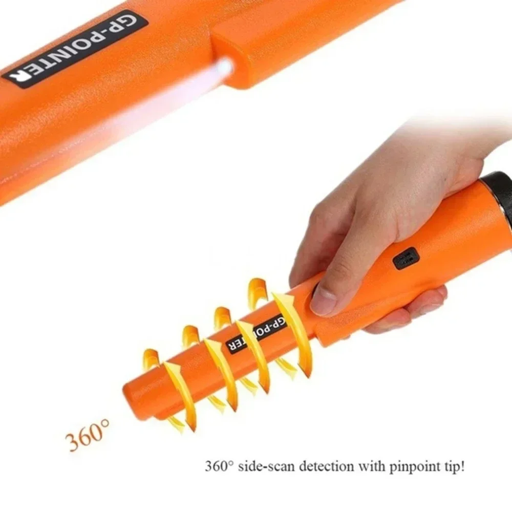 GP Pointer Portátil con Cinturón y Funda – Detector 360° Oro y Plata - imagen 4