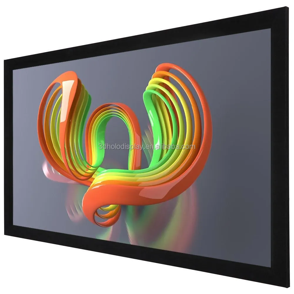 150 Inch 4K Ultra HD Acoustically Transparent Fixed Frame Screen/Aluminum Frame