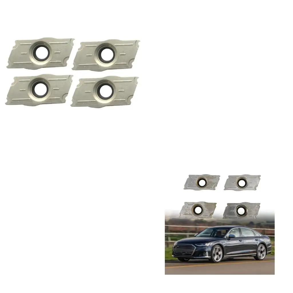 4 Pieces Easy Installation Plastic Injections Nozzle Sealing Board Plate For Cars Enhances Engine Performances 03L103113