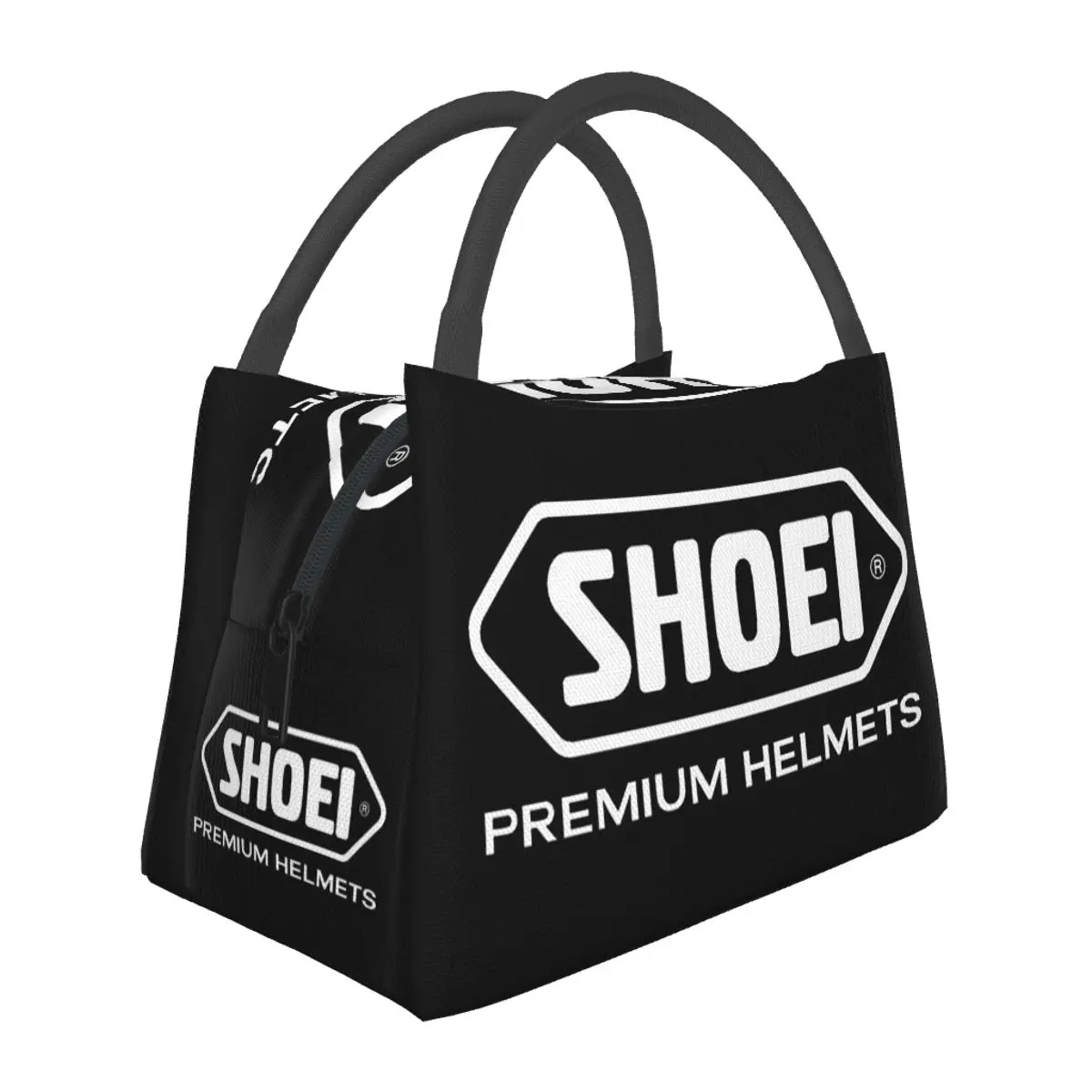 Shoei Motorcycle Helmets Insulated Lunch Bag for School Picnic Storage Food Boxes Portable Container Cooler Thermal Lunch Box