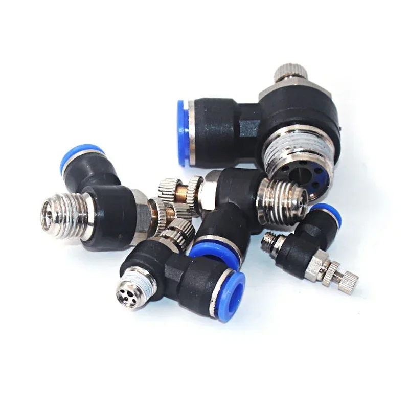 1Pcs SL 4 6 8 10 12mm Fast connection Pneumatic Fitting M5\