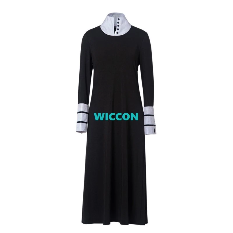 Crona Cosplay Costume Anime Womens Black Dress Cosplay Wig Outfit Uniform Full Set Halloween Christmas Comic Con Costume view 4