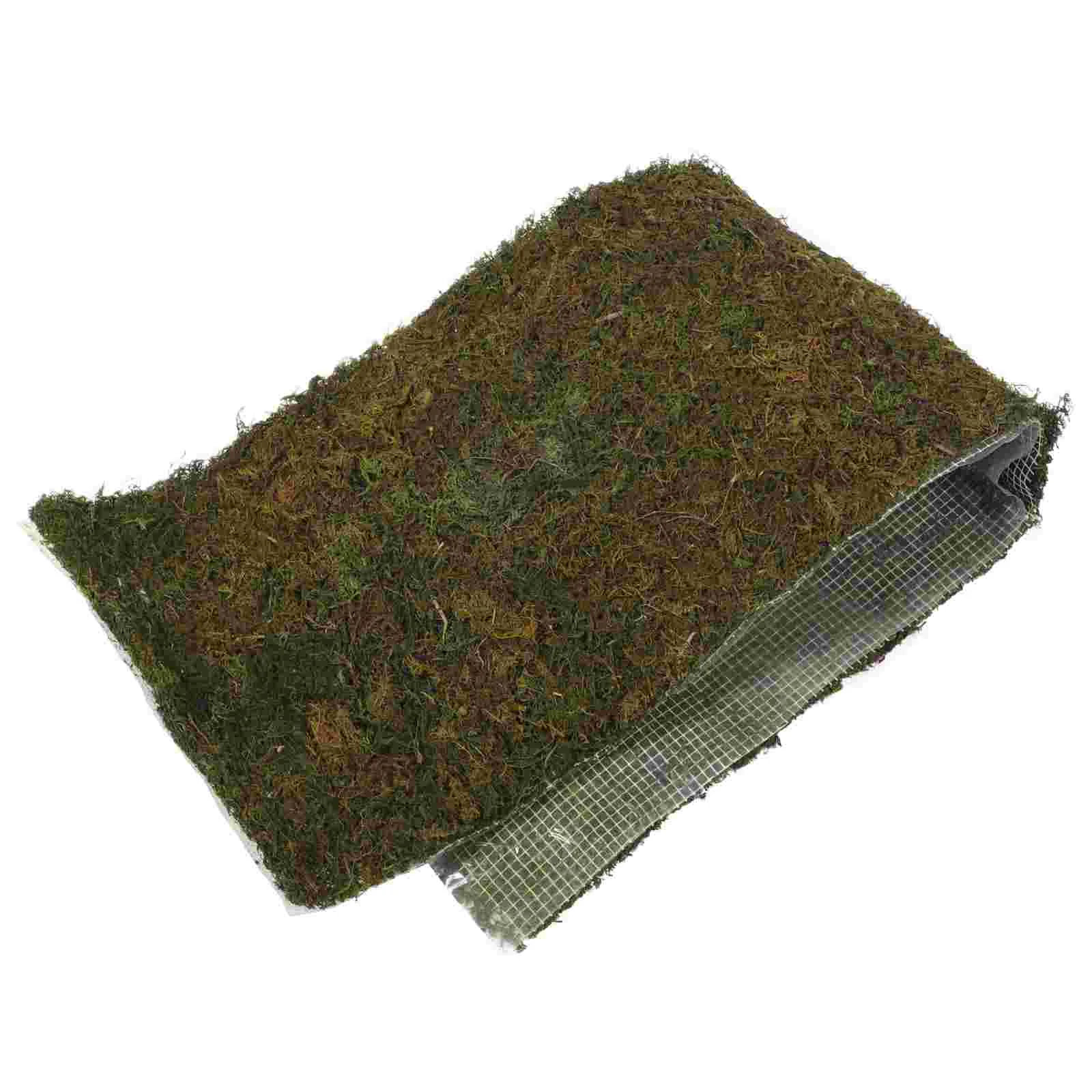 

Faux Plant Simulated Moss Carpet Micro Landscape Decoration Olive Green Realistic Turf