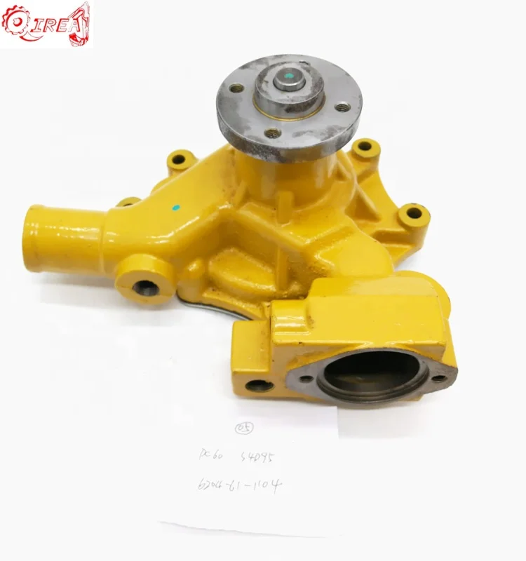 PC60 water pump 6204-61-1104 for S4D95 engine
