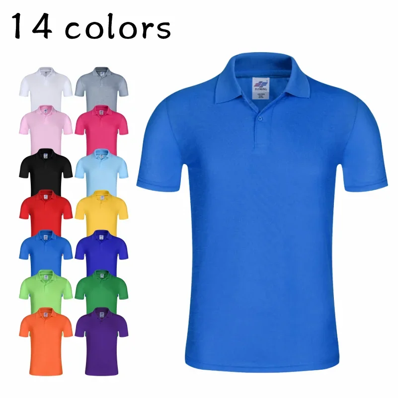 Solid Color POLO Shirt Summer Short Sleeve High Quality-price Ratio Shirt Versatile Daily Button Top