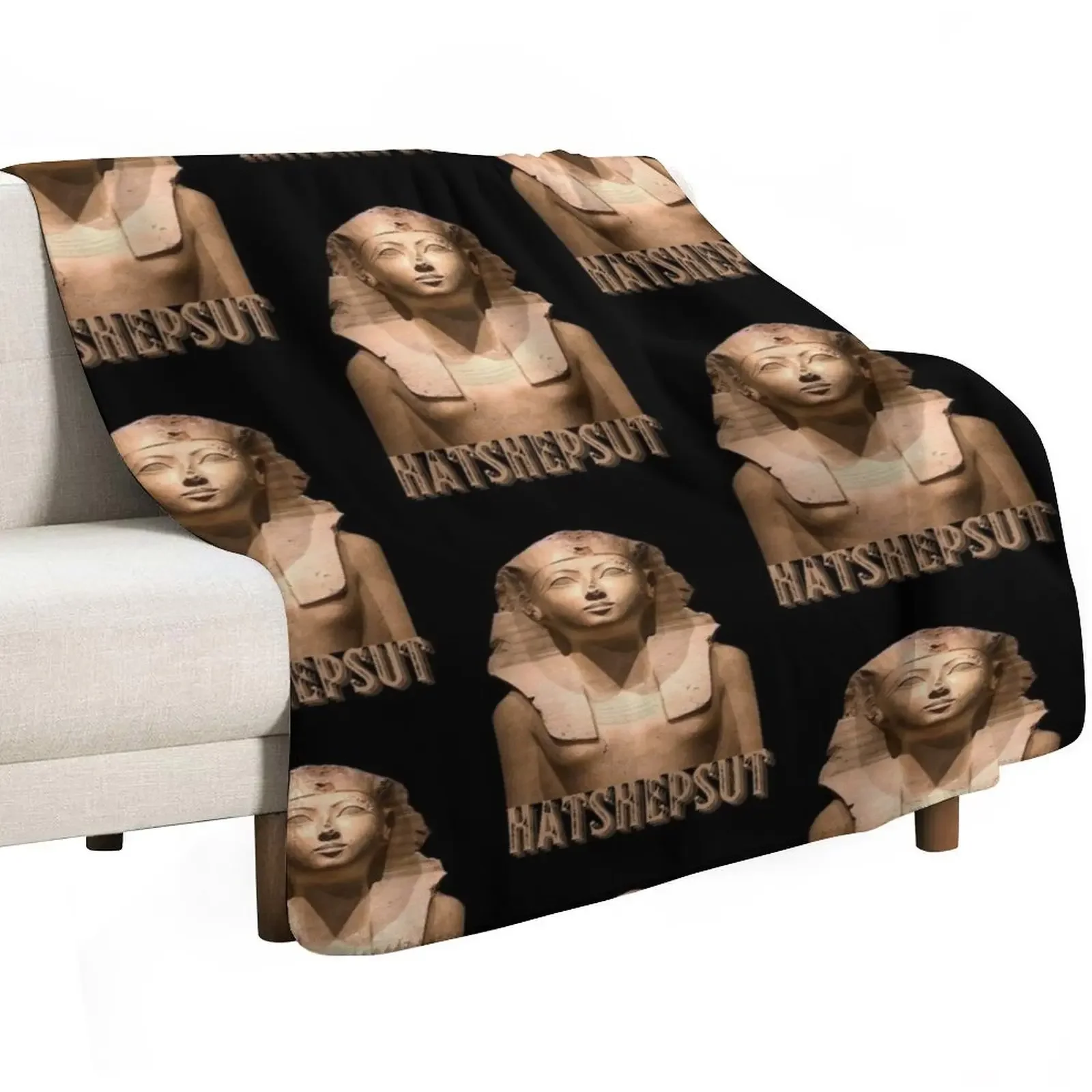 Hatshepsut الملكة المصرية، ملكات مصر القديمة رمي بطانية مخصصة للهالوين الفاخرة St بطانية