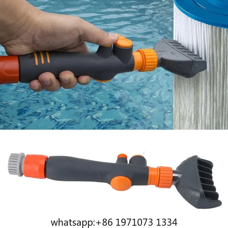 Pool Cartridge Filter Cleaner Filter Cleaning Hose Attachment Tool  Efficient Easy  Reusable for Spa