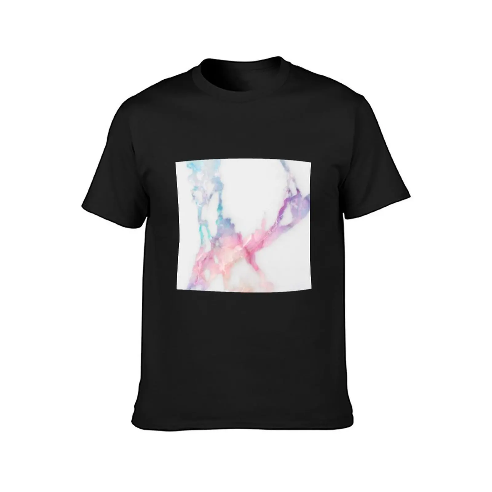 Unicorn Vein Marble T-Shirt blanks summer tops quick drying mens graphic t-shirts funny