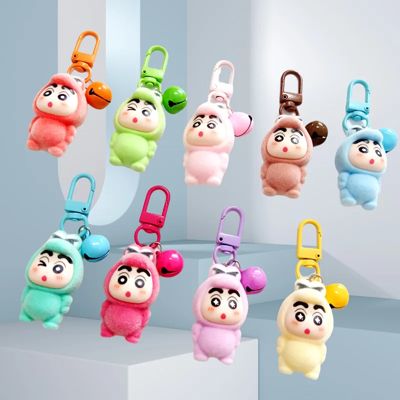 1 pz nuova bambola animale coppia carina borsa portachiavi per cellulare accessori appesi