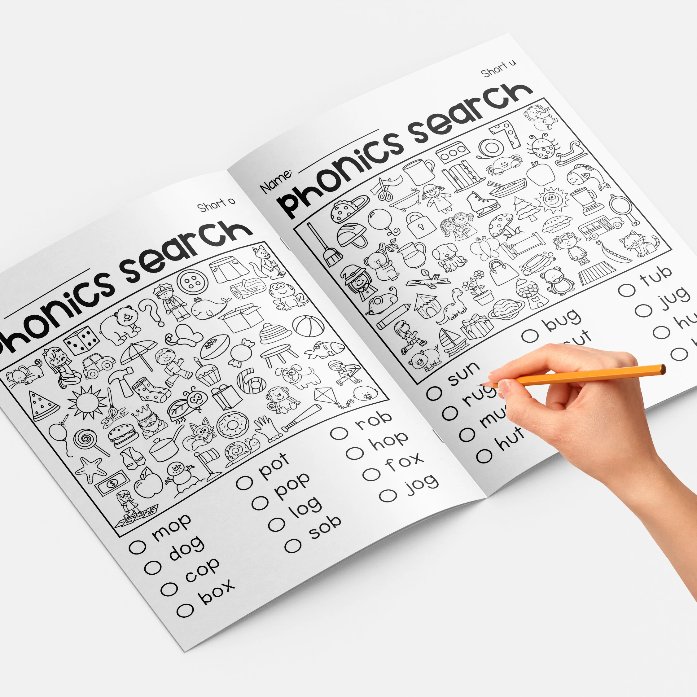 Find the Missing Items: A Hidden Picture Book for Kids to Enhance Concentration and Attention