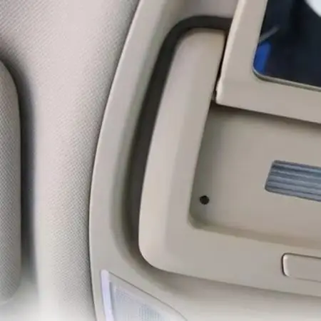 Auto Grooming Mirror Car Rear Row Mirror High Universality Fitment Seamless Aesthetic Addition Daily Wear Resilience