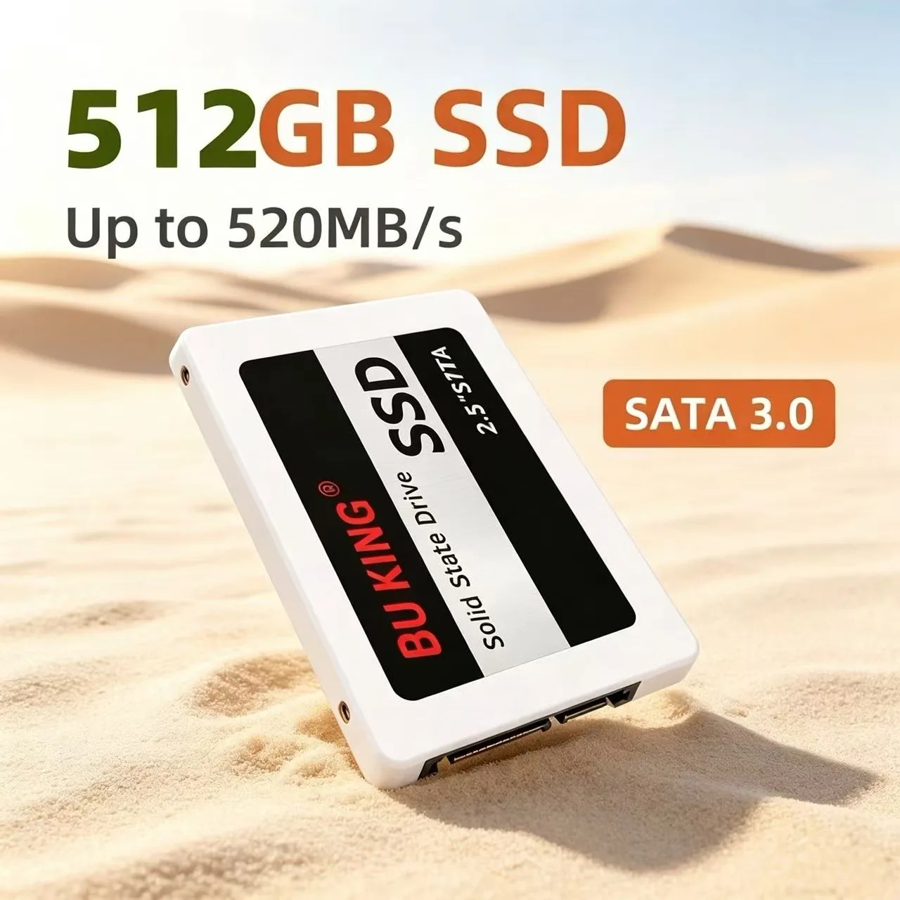 BU KING 2.5'' SATA III Solid State Drive SSD 60 120 128 240 256 480 512 GB Internal Hard Disk For Notebook Desktop