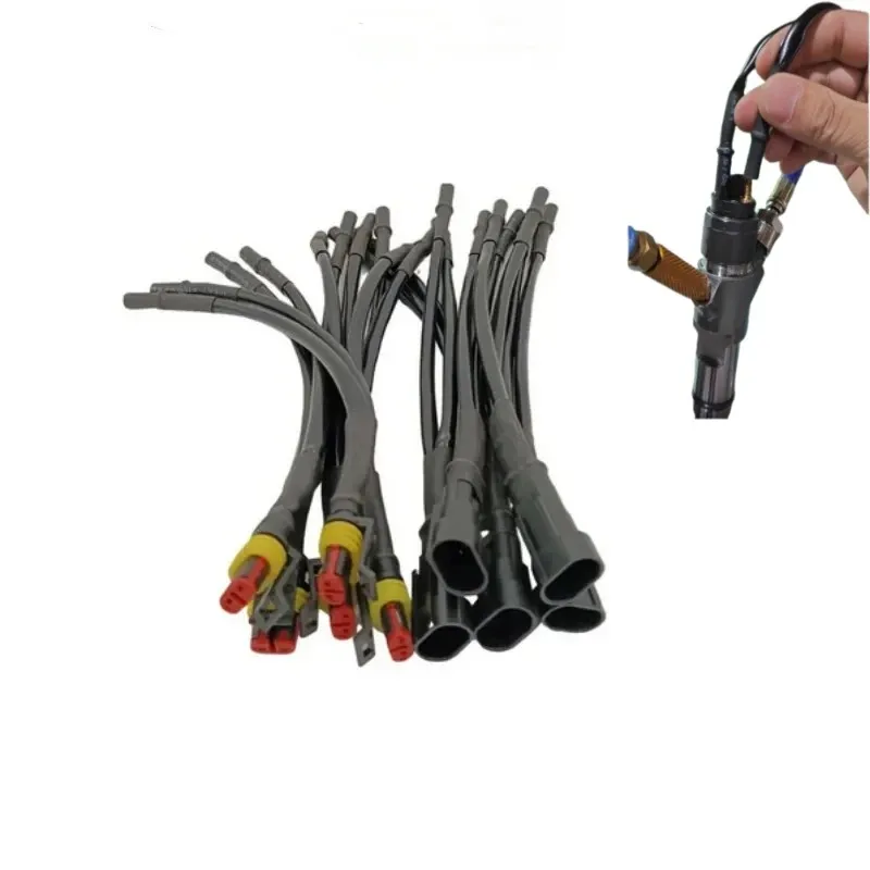 

Дизельный электромагнитный клапан инжектора Common Rail, разъем жгута проводов для BOSCH CAT CUMMINS DENSO DELPHI SIMENS