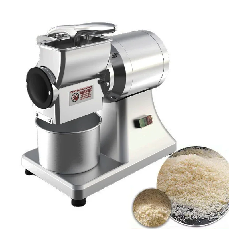 Electric Cheese Grinder Pulverizer Nuts Chocolate Crusher Commercial Crumbled Cheese Shredded Grinding Machine 110V~220V