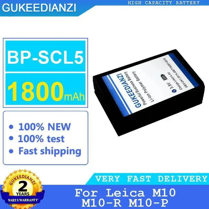 

Durable 1800Mah For Leica M10 M10-R M10-P BP-SCL5 High Compatibility Camera Battery