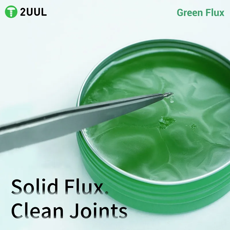 2UUL SC18 50g Green Flux Welding Oil Precision Good Liquidity Non-Conductive Mobile Phone Motherboard Welding Repair Flux