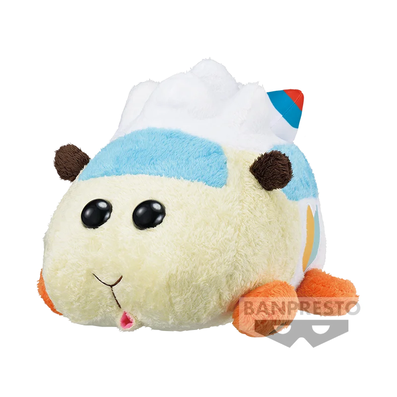 

Bandai Eyewear Factory PUI PUI Hamster Car Heartwarming and Healing Driving School Abi Супер большая плюшевая настольная фигурка Модель