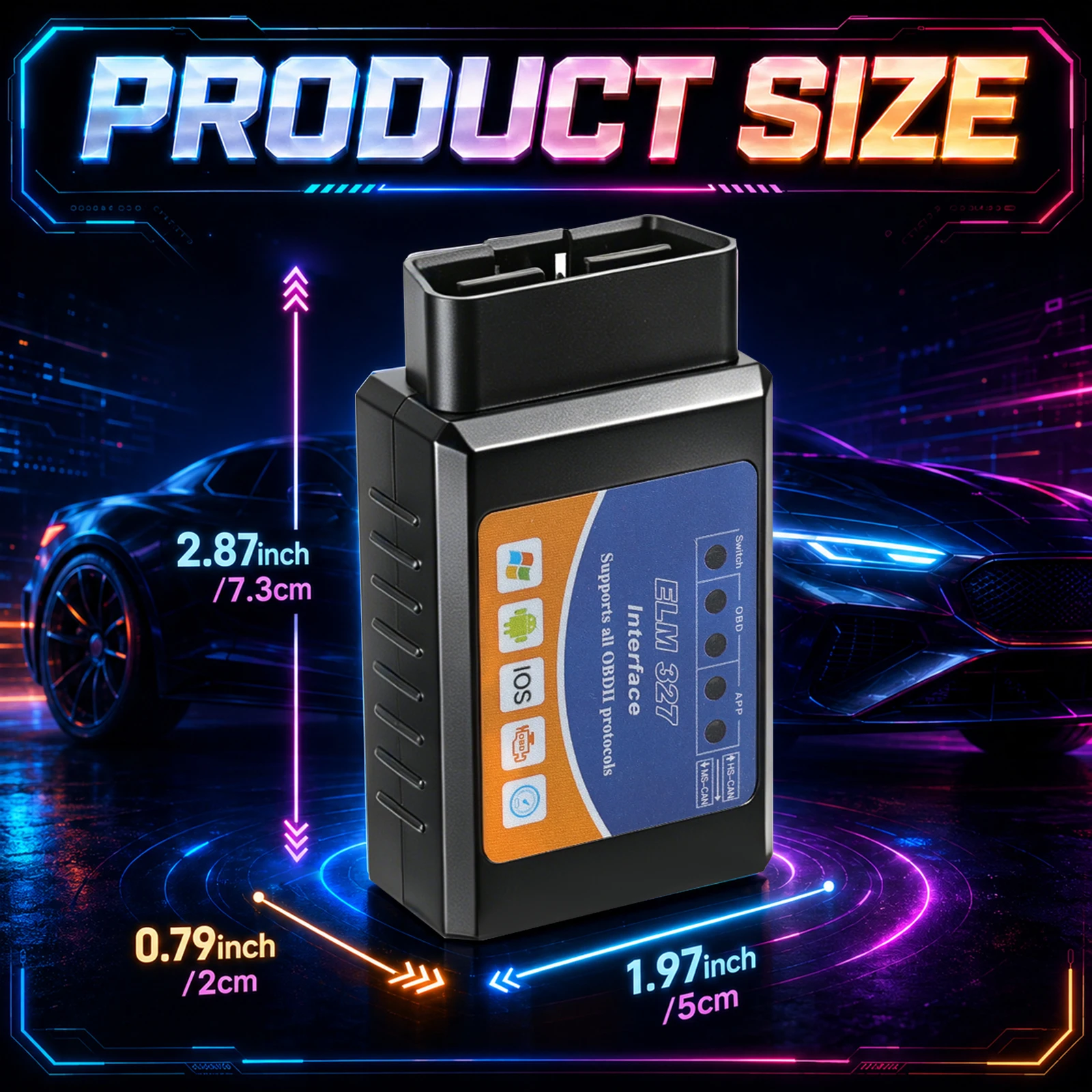 Car Diagnostic Scanner 2026 OBD2 Code Reader