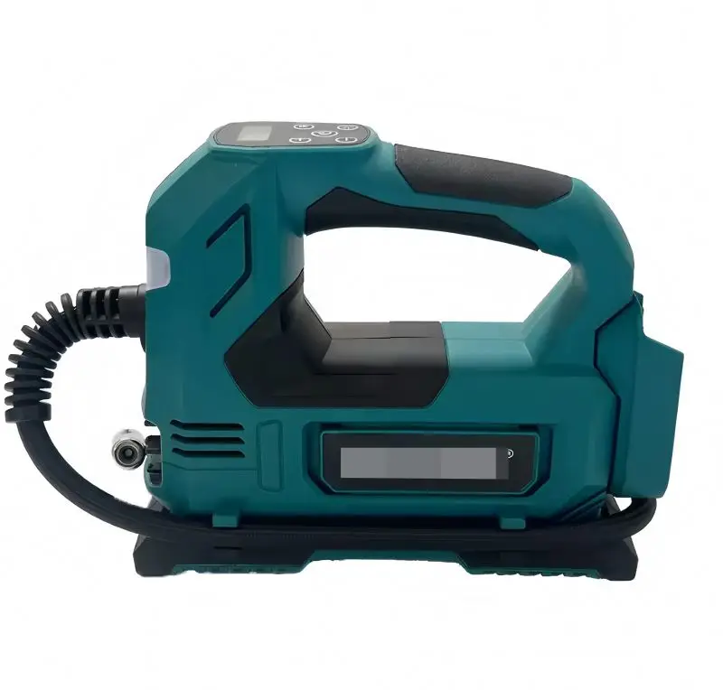 Handheld Air Pump, Large Volume, Controllable Li-on Inflator, Indicator, Cordless Electric, Portable Air Compressor