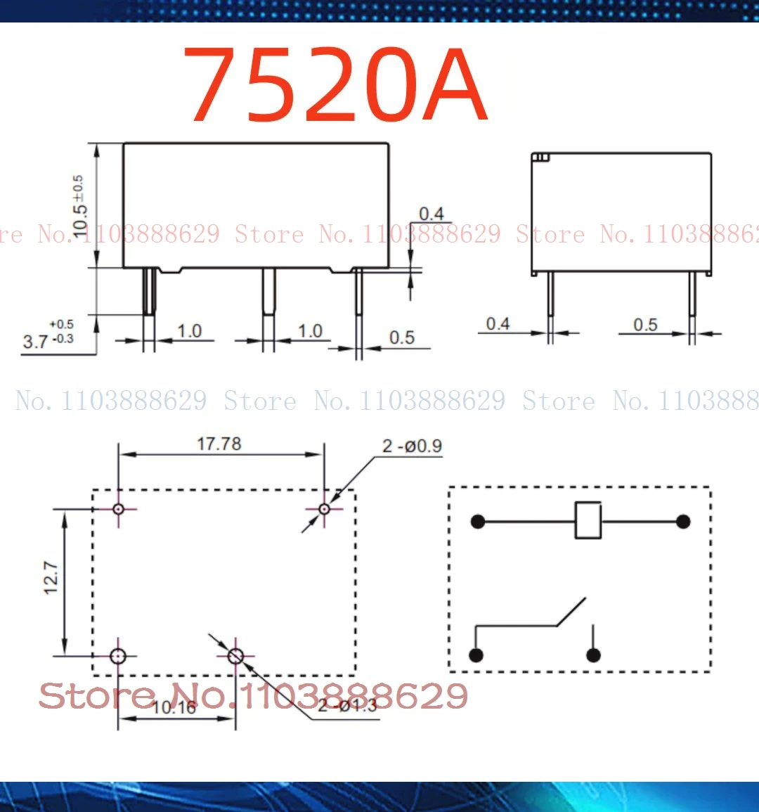 16A MKT6-S-05DH/09DH/24DH/12DH 7520-1A-5-24V