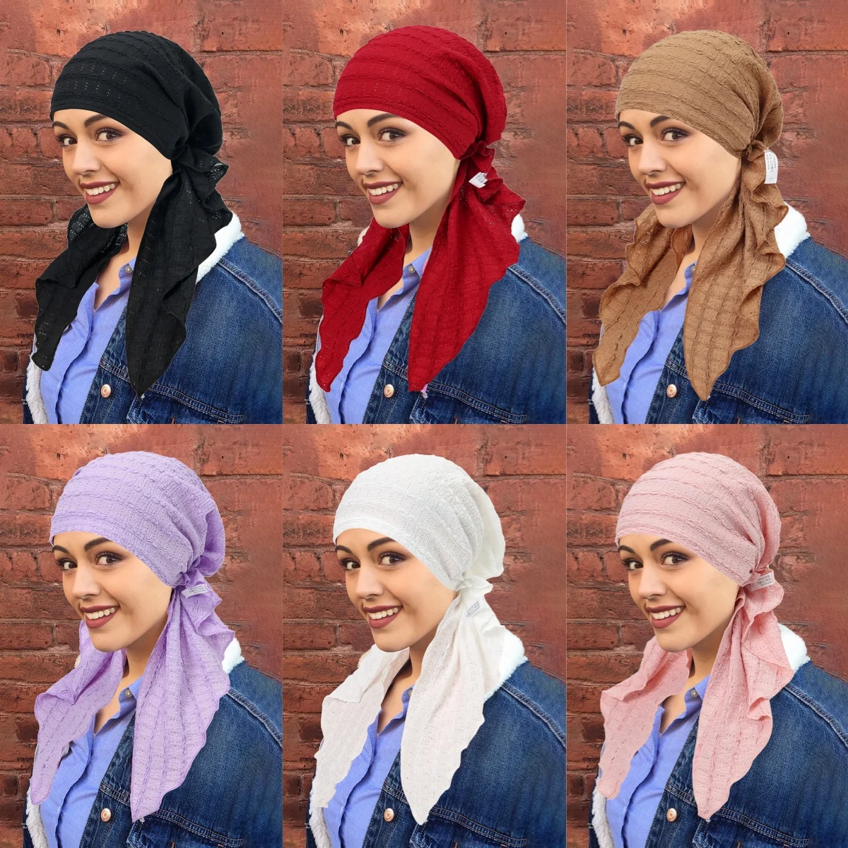 Crinkle Muslim Inner Hijab Turban Women Cap Long Tail Headscarf Wrap Beanies Bonnet Head Scarf Stretch Headwear Ninja Hat