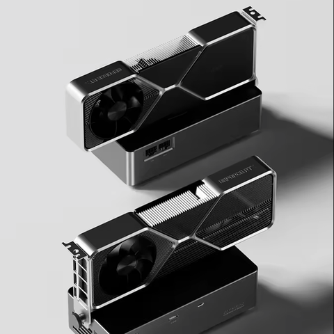 OCulink/USB4 포트가 포함된 G-DOCK AG02 EGPU 도크, Huntkey 800W 전원 공급 장치 내장, TGX 인터페이스 핫스왑 지원