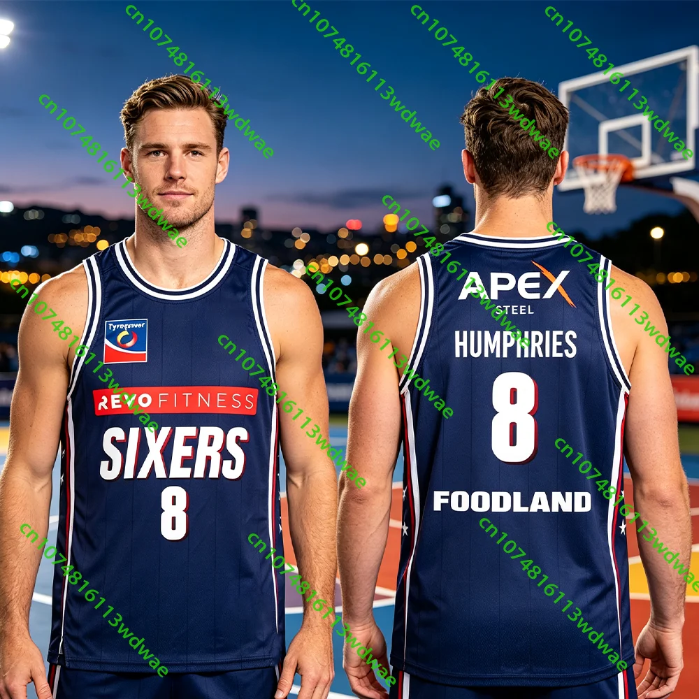 Latest 27/26 Adelaide 36ers Australia Men's Basketball Vest Jersey Training Sports Quick-Dry Basketball Shirts Kid Family Jersey