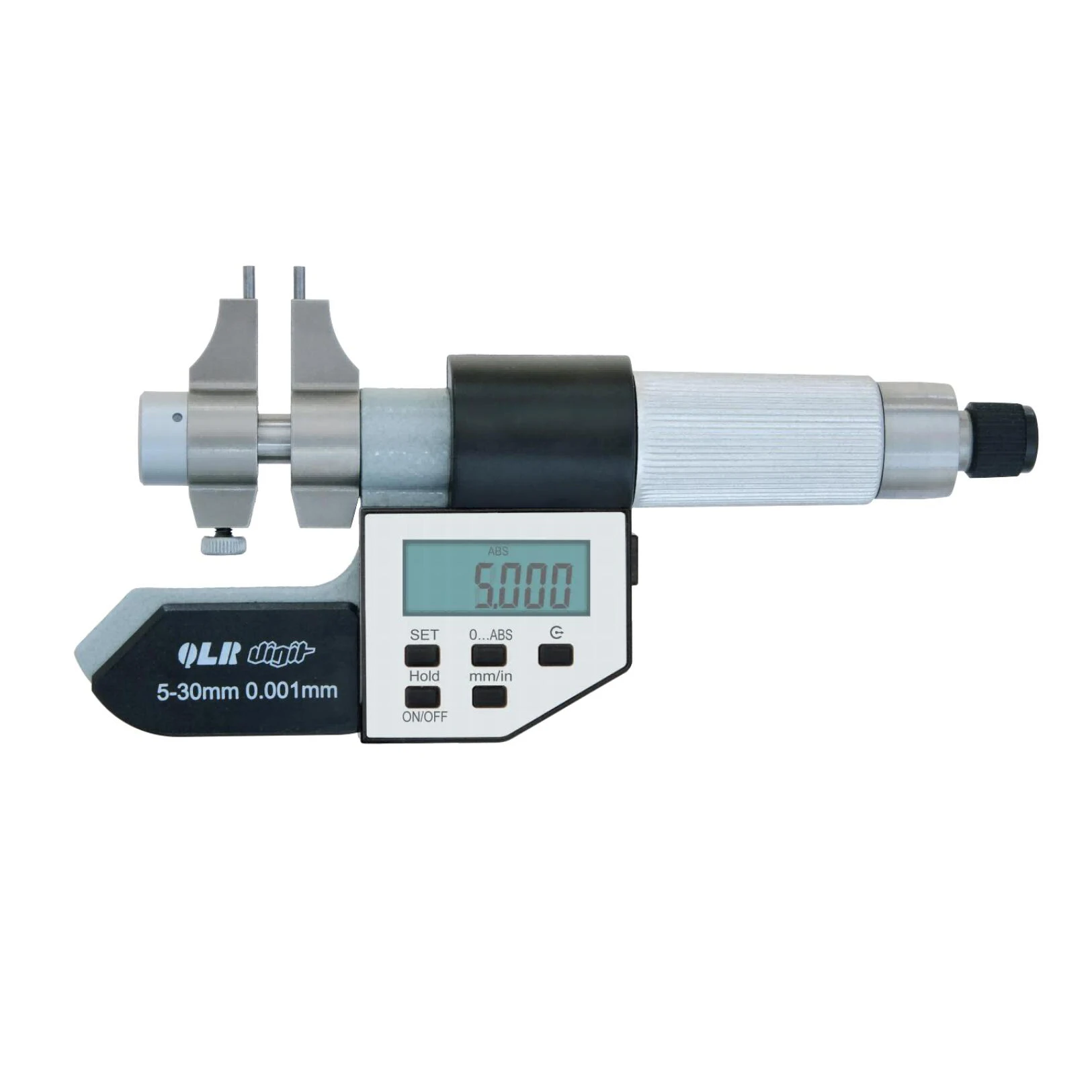 

Digital inside micrometers,measuring range 5-200mm,resolution 0.001mm,metric/inch,Carbide measuring claw，Internal micrometers