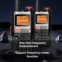 Baofeng UV-K61 Tri Band Ham Radio 999CH UHF VHF NOAA FM Walkie Talkie, Long Range Handheld Two Way Radio with Type-C Charging