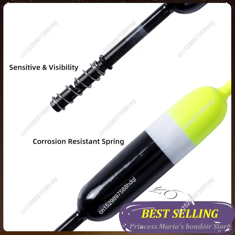 

AB30-10 Pcs Fishing Bobbers Set Fishing Floats Crappie Bobbers Spring Slip Bobbers Spring Stick Float Bobbers For Fishing Tackle