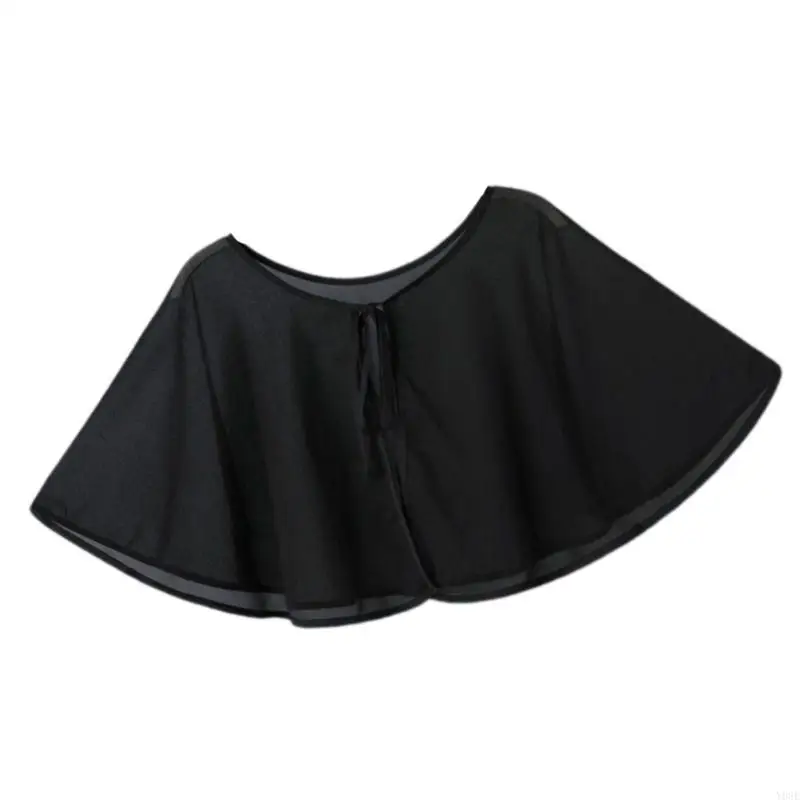 女性の男性のための日焼け止めのエレガントな折りたたみ式シフォンラップ