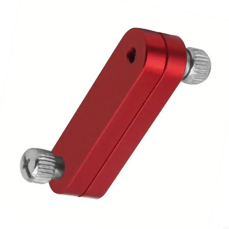 Aluminum Measuring Block Ruler Positioning Block for Versatile Woodworking Tasks A0KF