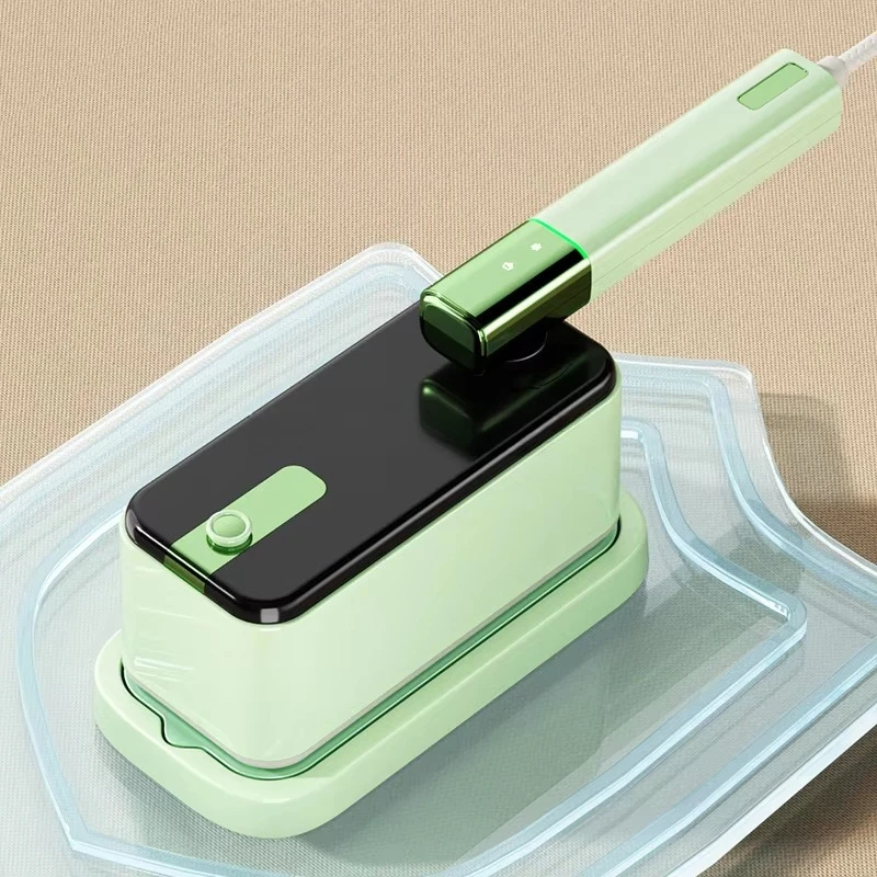 Portable travel ironing machine with support frame and folding design