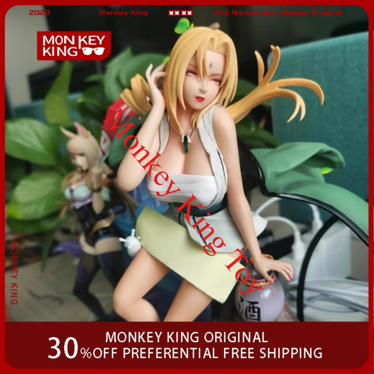 

NARUTO New Anime Figure Tsunade 32cm Perimeter Resin Model Beautiful Girl Statue Desktop Decoration Ornaments Birthday Gifts Toy