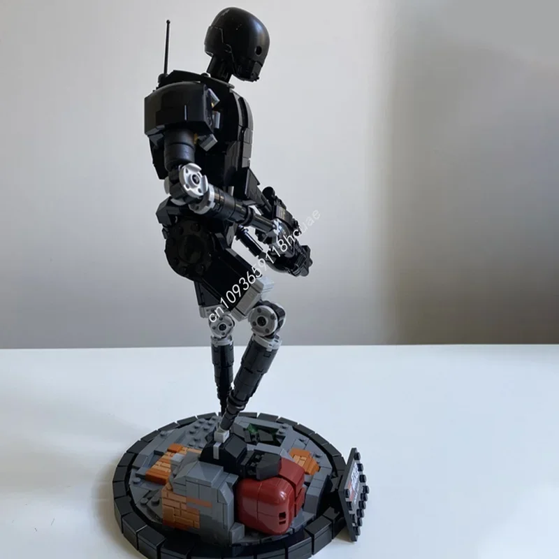 1018 pièces MOC K KX Enforcer droïde étoile bataille modèle jouets blocs de construction Architecture cadeaux de noël idée éducation enfants anniversaire