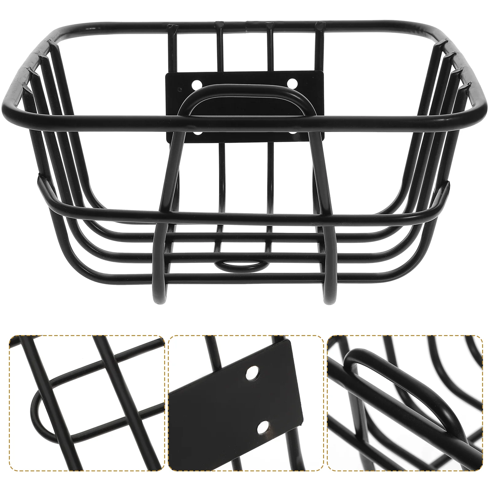 Bicycle Basket Easy to Install Bike Front Scooter Supplies Pedal Cycling Storage Part