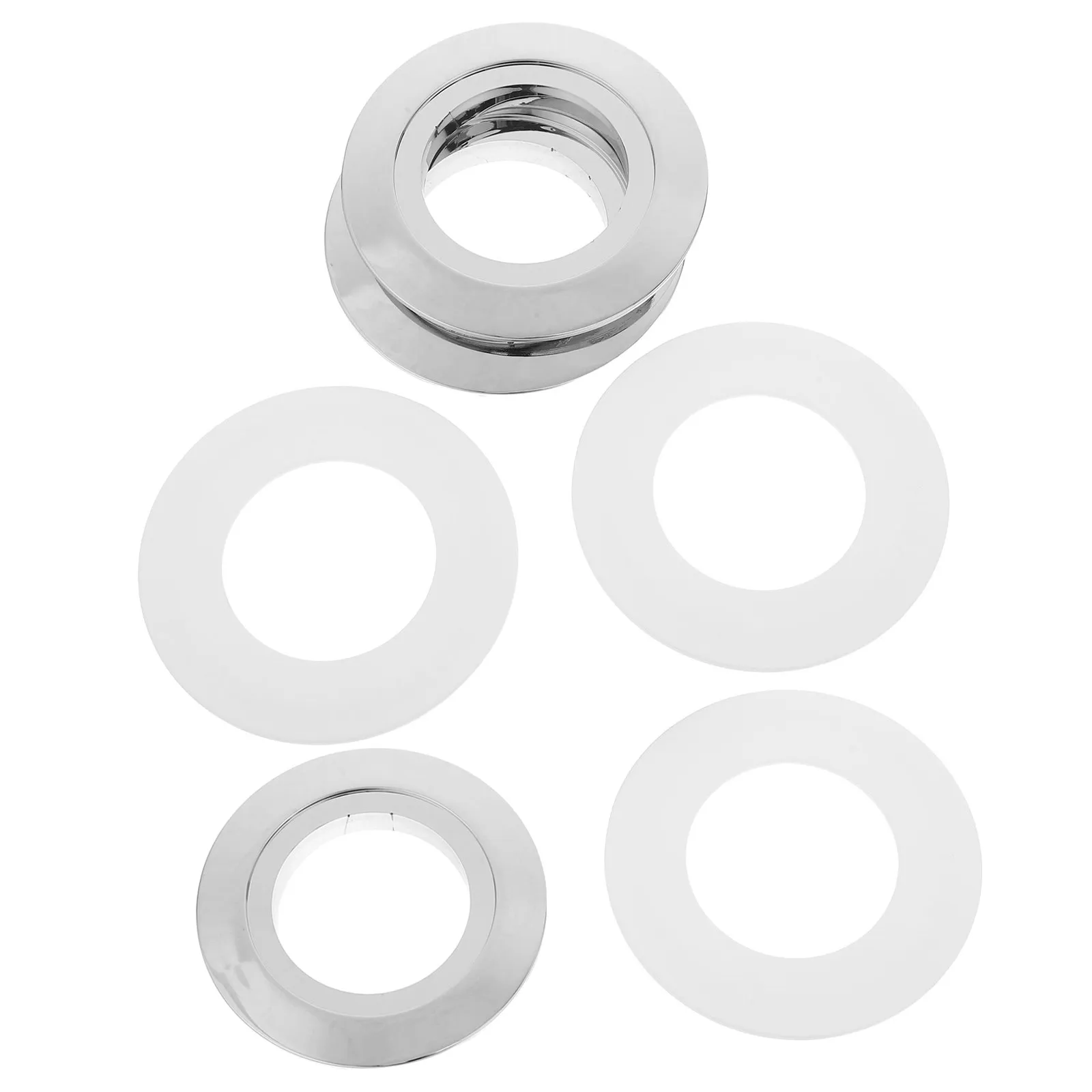 Dual Flush Toilet Button Converter Flush Auxiliary Conversion Plate Replacement Easy Install 38Mm to 48Mm 58Mm Toilet