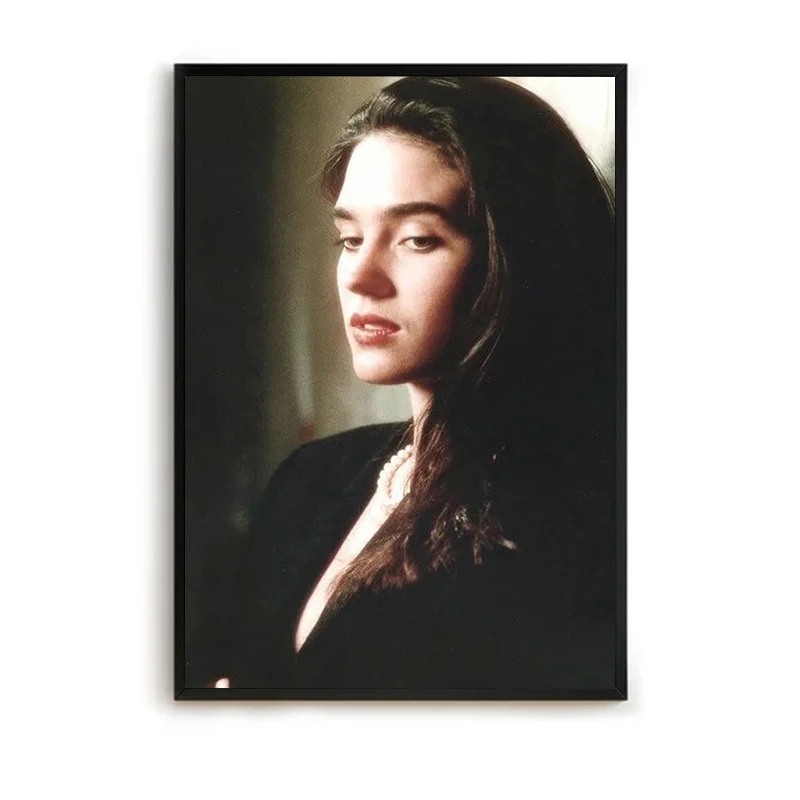 Decorative Painting for Bedroom Jennifer Connelly Picture on the Wall Decor Movies and Tv Posters Decoration Pictures Room Wall