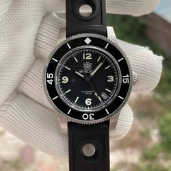 STEELDIVE Brand SD1952 Ceramic Bead Automatic Mechanical Watch Swiss Super Luminous 300 Meters Waterproof Men's Diving Watch