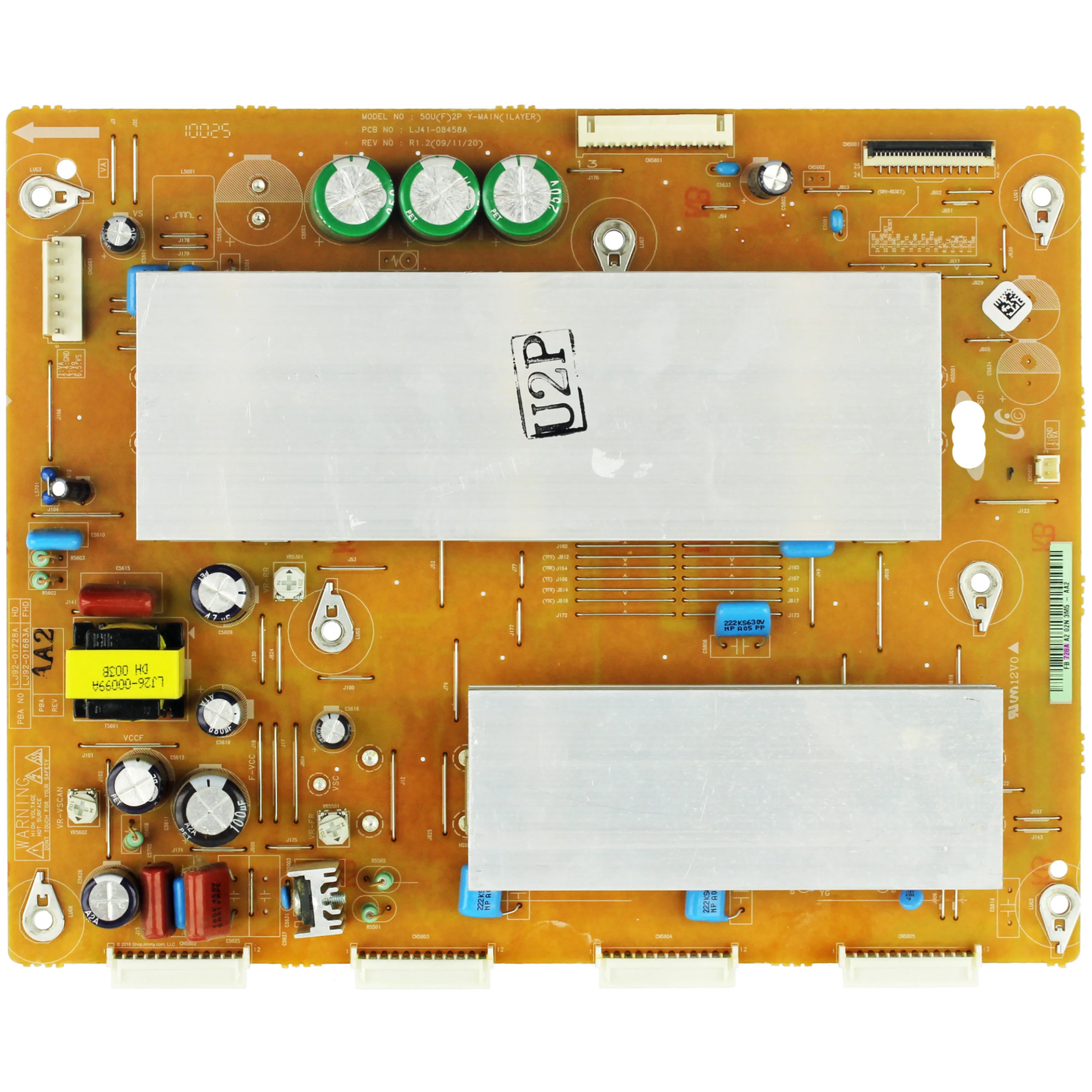 

Original Plasma TV Board 50U(F)2P LJ92-01728A LJ41-08458A LJ92-01683A Y-Main Board for PN50C430A PN50C450B PS50C550G S50HW-YB06