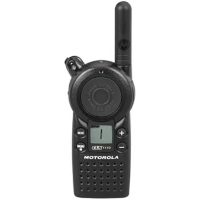 2 pak Motorola CLS1110 Walkie talkie Radio dua arah dengan headset