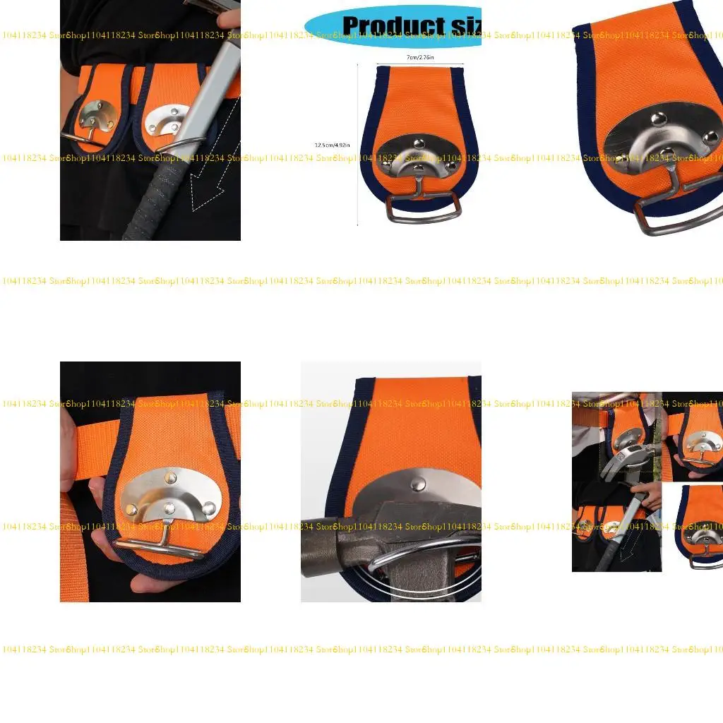 P9FB Professional Hammer Storage Hanger Loop Ferramentas Acessório da correia para workshop casa