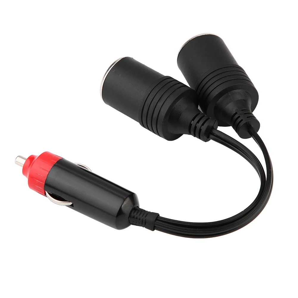 2 Way Car Charger Cigarette Lighter Plug Socket Splitter Power Charger Adapter Cigarette Lighter Socket Splitter