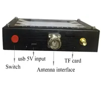 New Upgrade Mini1300 0.1-1300MHz HF VHF UHF ANT SWR Antenna Analyzers 4.3inch Touch Screen